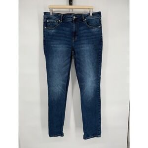 DKNY Bedford Mens Sz W36 L32 Dark‎ Wash Denim Jeans Slim Fit Casual